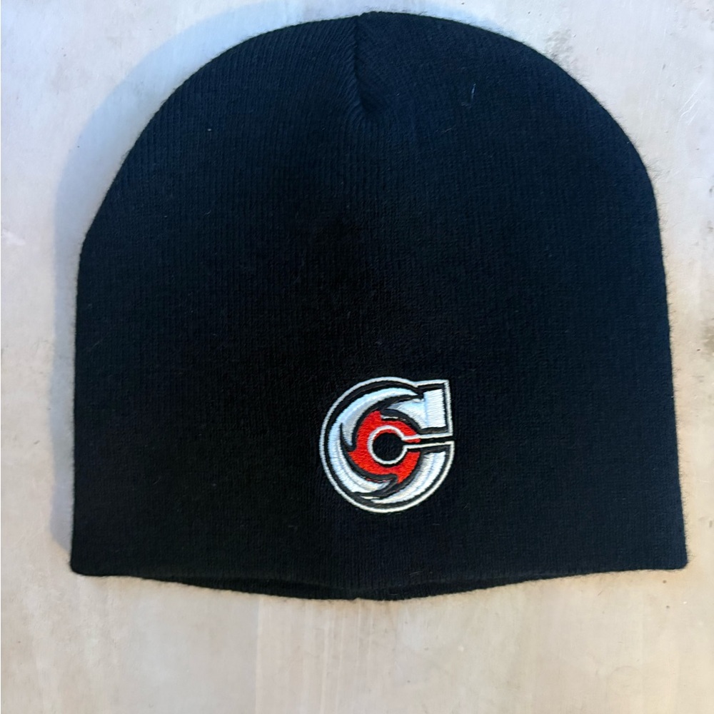 Cincinnati Cyclones Hockey Team Kids Black Beanie Hat